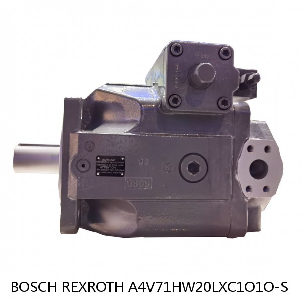 A4V71HW20LXC1O1O-S BOSCH REXROTH A4V VARIABLE PUMPS #1 image