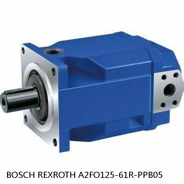 A2FO125-61R-PPB05 BOSCH REXROTH A2FO FIXED DISPLACEMENT PUMPS #1 image