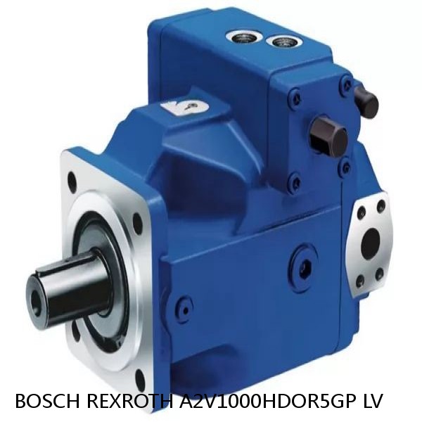 A2V1000HDOR5GP LV BOSCH REXROTH A2V VARIABLE DISPLACEMENT PUMPS #1 image